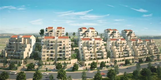 משכנות אורנים של חברת משהב במעלות קרדיט הדמייה משהב (981 x 487)