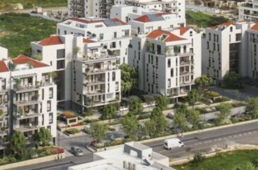 מתוכנן של גולדן ארט ותאופיק זידאן בנווה זמר רעננה קרדיט הדמייה 3division (1095 x 438)-56452df6