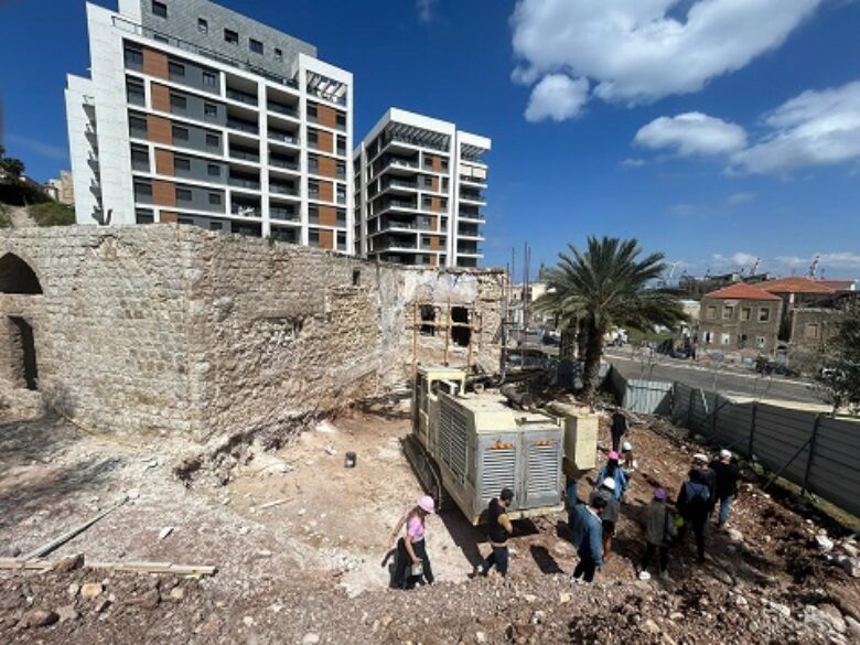 החלו עבודות השימור בפרויקט “הבית בפארק” של חברת גולדן ארט בחיפה