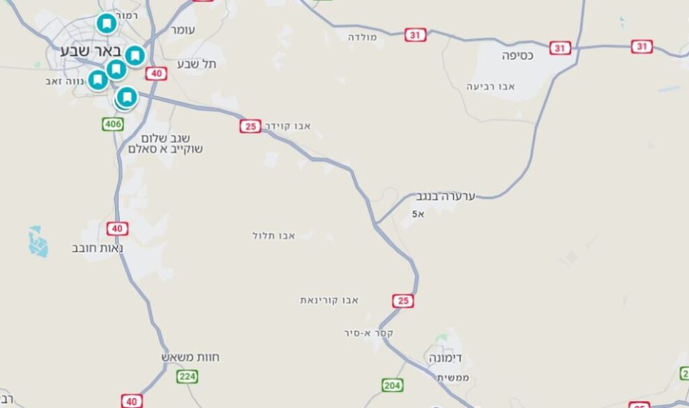 אושרה תוכנית משרד השיכון לקידום התיישבות בין באר שבע לדימונה